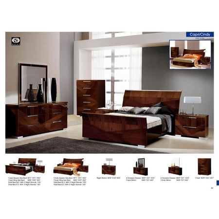 queen size bedroom sets modern headboard esf alf capri modern dark walnut high gloss finish queen size bedroom set 5pcs queen size bedroom sets modern headboard esf alf capri modern dark walnut high gloss finish queen size bedroom set 5pcs